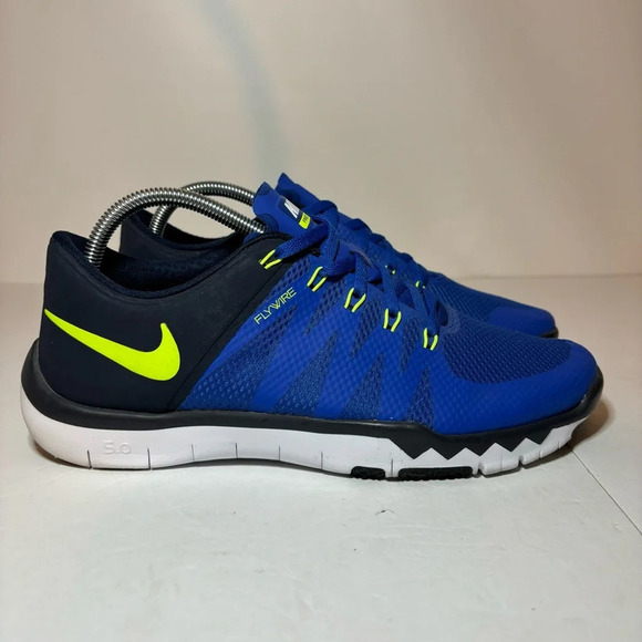 Nike Mens Free Trainer 5.0 V6 719922-470 Blue Running Shoes Sneakers Size 9 - Picture 1 of 8